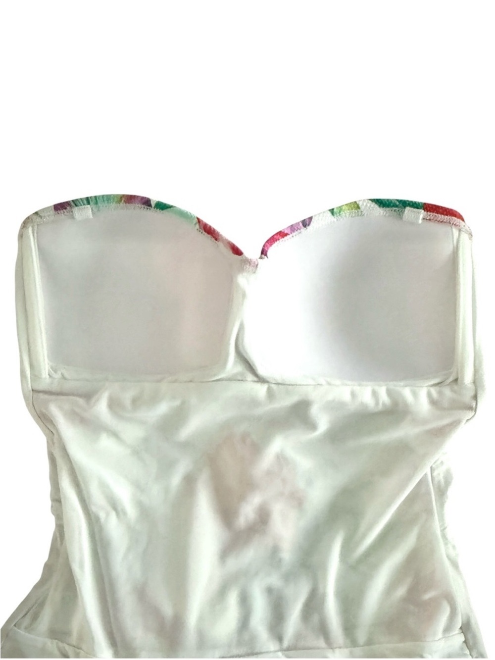 Tommy Bahama Island Cays Fiesta Bandeau One-Piece Swimsuit - Picture 12 of 14
